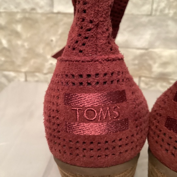 TOMS Majorca Peep Toe Ankle Bootie - Picture 6 of 12